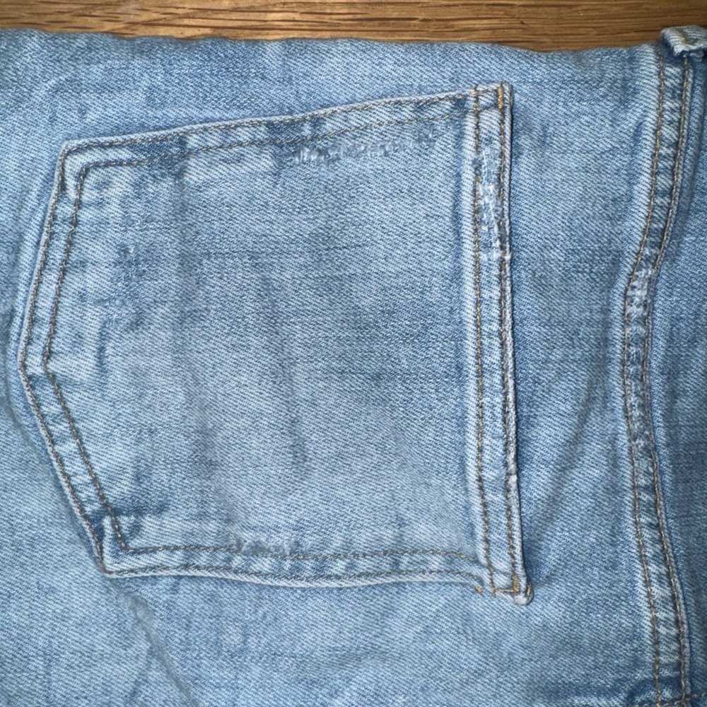 Zara Women's Size 4 Blue Skinny Leg Distressed Medium Wash Cotton Blend Jeans - Picture 11 of 15